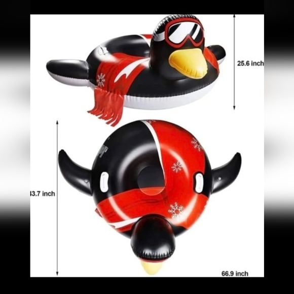 Triumpeek Inflatable Penguin Snow Tube - Picture 4 of 5